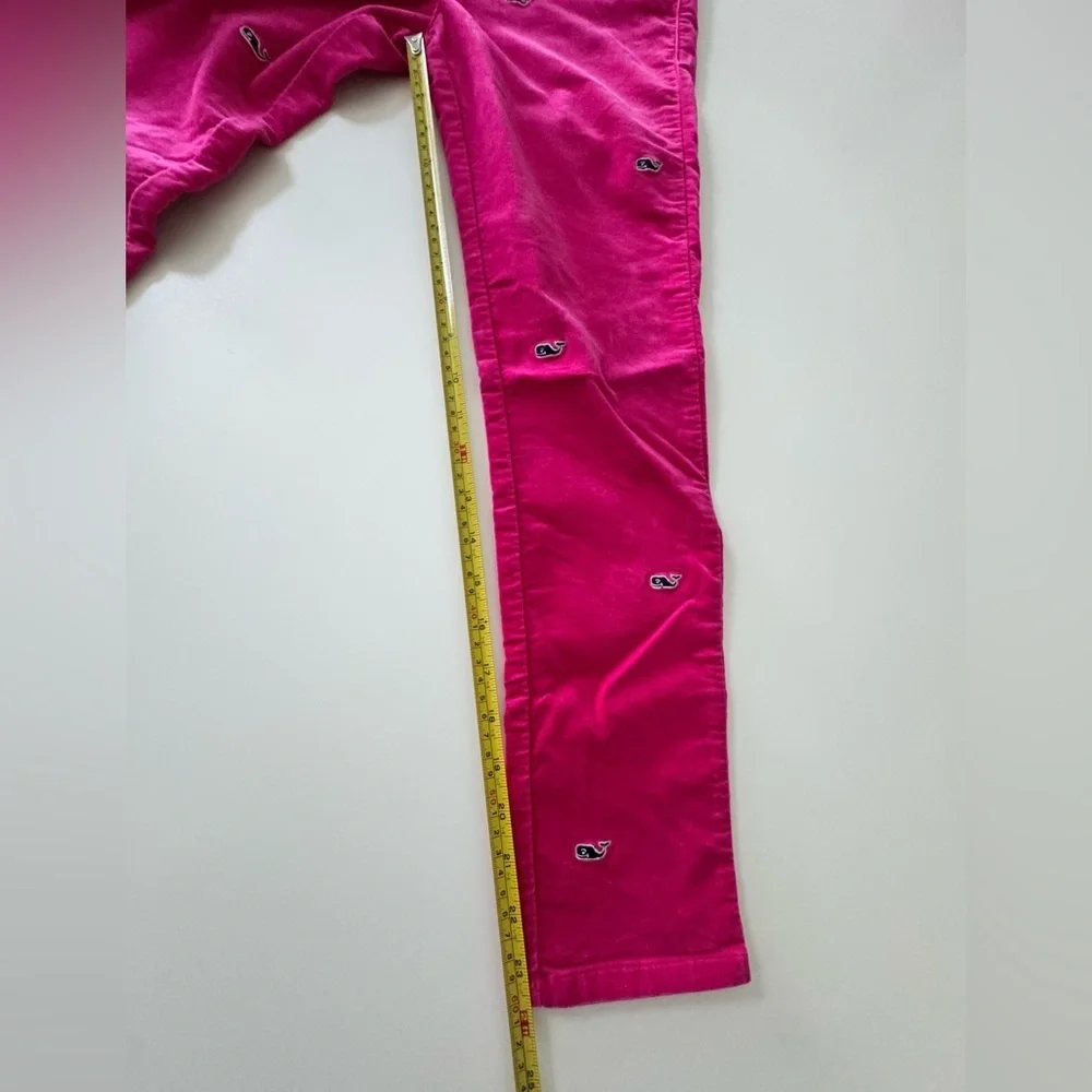 Vineyard Vines Girls Pink Velvet Jeans